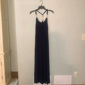 Boston Proper Navy Maxi Dress